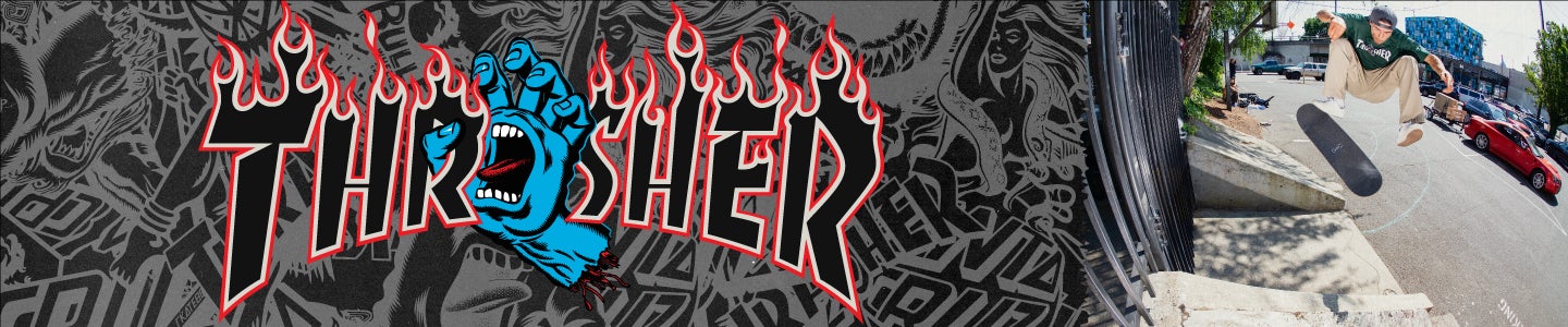 Santa Cruz Skateboards x Thrasher