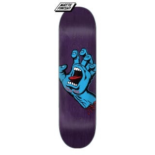 Santa Cruz Screaming Hand 8.38" Skateboard Deck Multi 